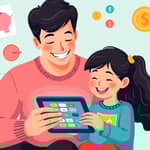Conta infantil com educação financeira desde cedo