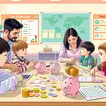 Inclua educação financeira na rotina de estudos das crianças