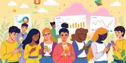 Utilize aplicativos gratuitos para monitorar entradas e saídas