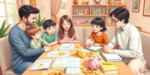 Inclua educação financeira em conversas familiares