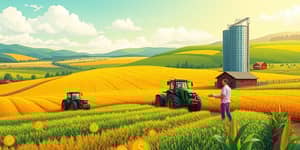 O crescimento do crédito rural estimula a produção agrícola