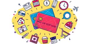 Use cartões diferentes para separar gastos fixos e variáveis