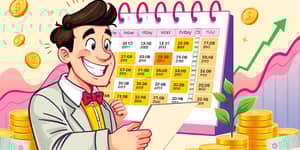 Acompanhe o calendário de dividendos para planejar novos aportes