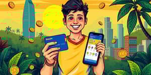 Cartão de crédito com cashback flexível