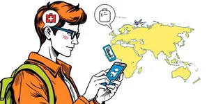 Seguro viagem internacional integrado ao app