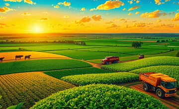 O avanço das exportações agrícolas sustenta o superávit comercial