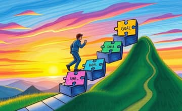 Divida grandes objetivos em etapas menores