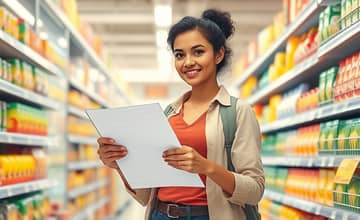 Use listas para evitar compras por impulso