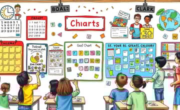 Utilize metas visuais para estimular a disciplina