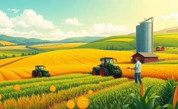 O crescimento do crédito rural estimula a produção agrícola