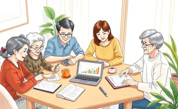 Inclua todos os membros da família no planejamento financeiro