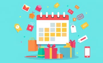 Crie estratégias de economia para datas sazonais