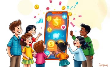 Conta digital infantil para educação financeira