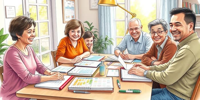 Inclua metas familiares no planejamento anual