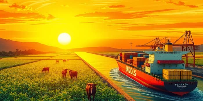 Commodities agrícolas seguem puxando a balança comercial