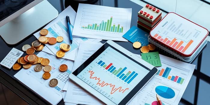 Avalie taxas de administração em todos os produtos