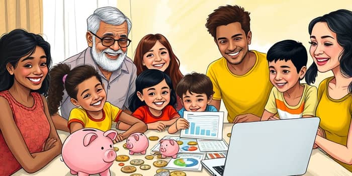Inclua a família no processo de educação financeira
