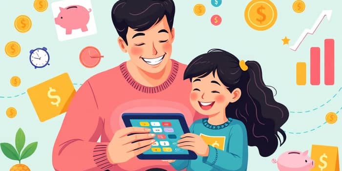 Conta infantil com educação financeira desde cedo