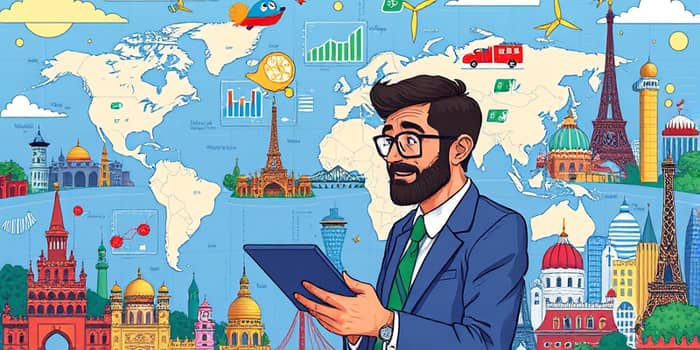 Estude tendências globais antes de investir fora do país